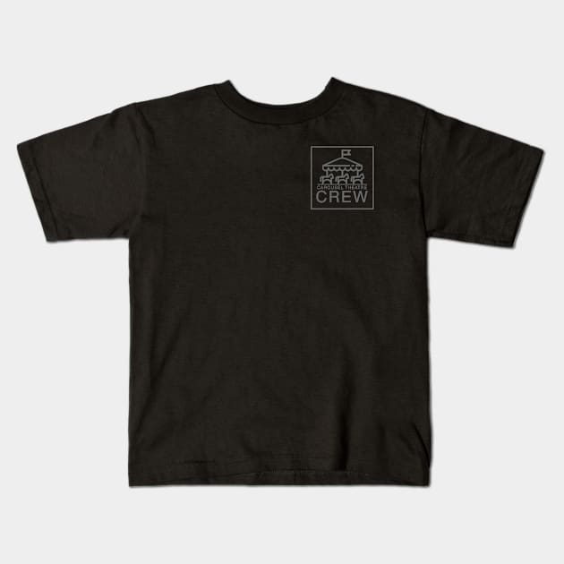 Carousel Theatre Crew Kids T-Shirt by Carousel Theatre